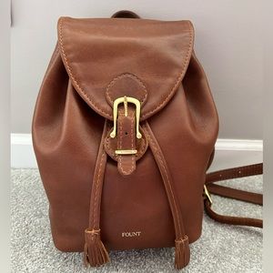 Fount Coventry Backpack in Hazelnut